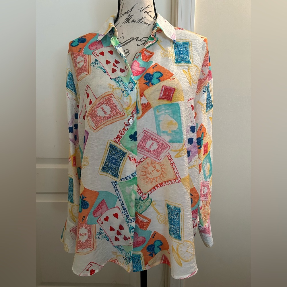 Colorful Button Down Shirt - Picture 1 of 4